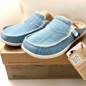 Spenco Siesta Slide Women's Shoes, Deep Ocean US Size 5